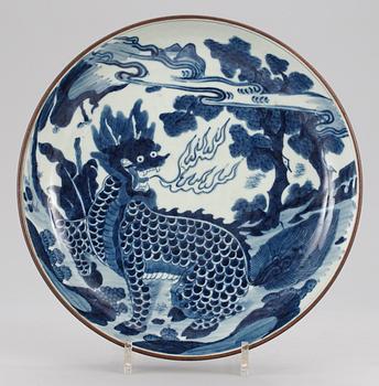 FAT, porslin. Qing dynastin, Kangxi-stil.