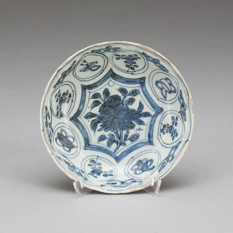 SKÅLFAT, porslin, Kina, Wanli, 1573-1620.