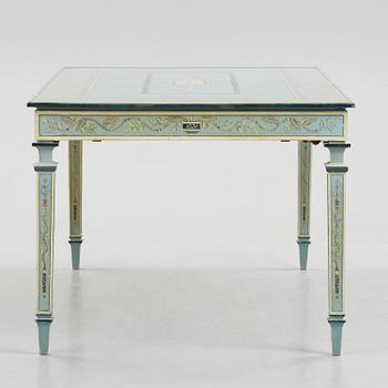 Carl Malmsten, a grand Swedish Grace dining table, cabinetmaker Albin Johansson, Stockholm, for Villa Kvikkjokk, 1927.