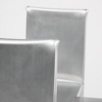 David Taylor, stol, unik, "Aluminium Chair", Studio Mellösaverken, Sverige, 2025.