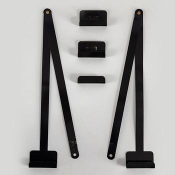 A Japanese four folded panel, 20th century.