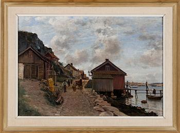 BERNDT LINDHOLM, VILLAGE LIFE.