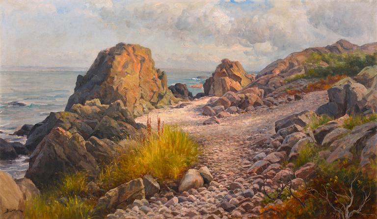 Berndt Lindholm, COASTAL LANDSCAPE.