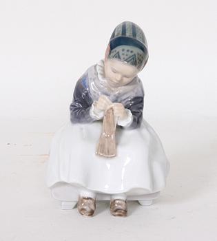 FIGURIN, porslin, Kongl Dansk.