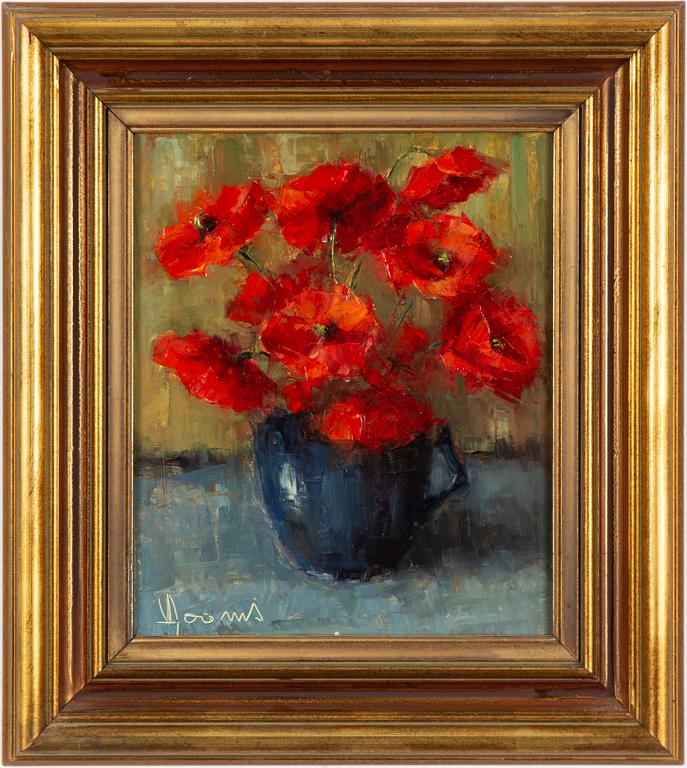Vic Dooms, Flower Still Life.