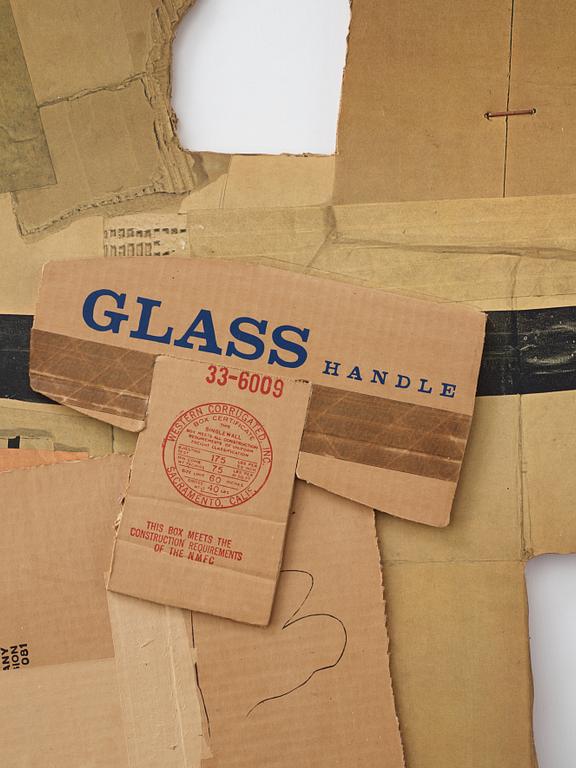 Robert Rauschenberg, Cardbird II from: "Cardbird series".