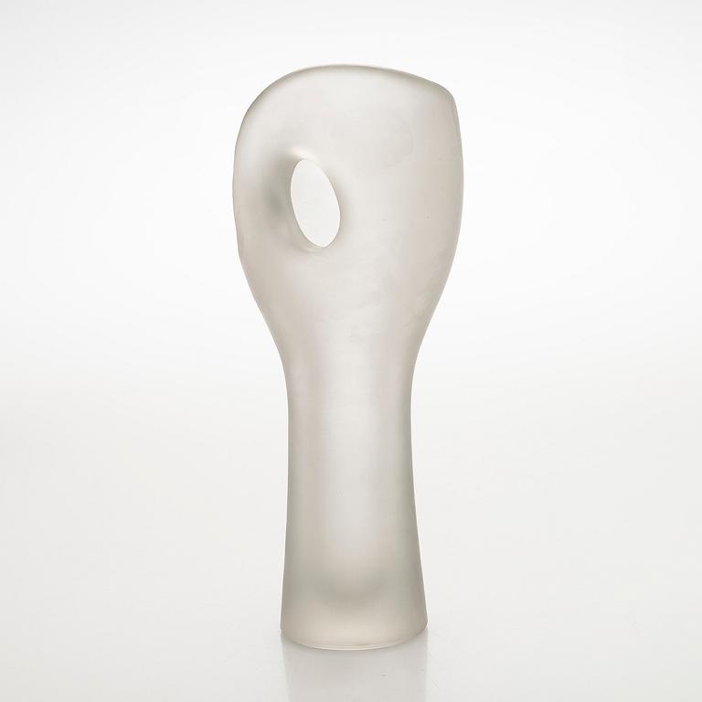 Timo Sarpaneva, a glass vase model 3530,  signed Timo Sarpaneva.