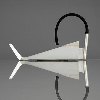Karlheinz Sauer, kanna, egen studio, Kalmar 2016, sterling silver.