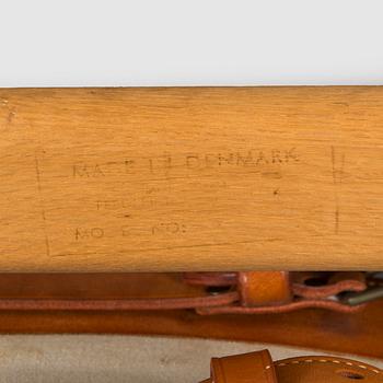 Børge Mogensen, fåtölj, "Den Spanske stol" modell 226 Fredericia stolefabrik, Danmark, 1900-talets mitt.
