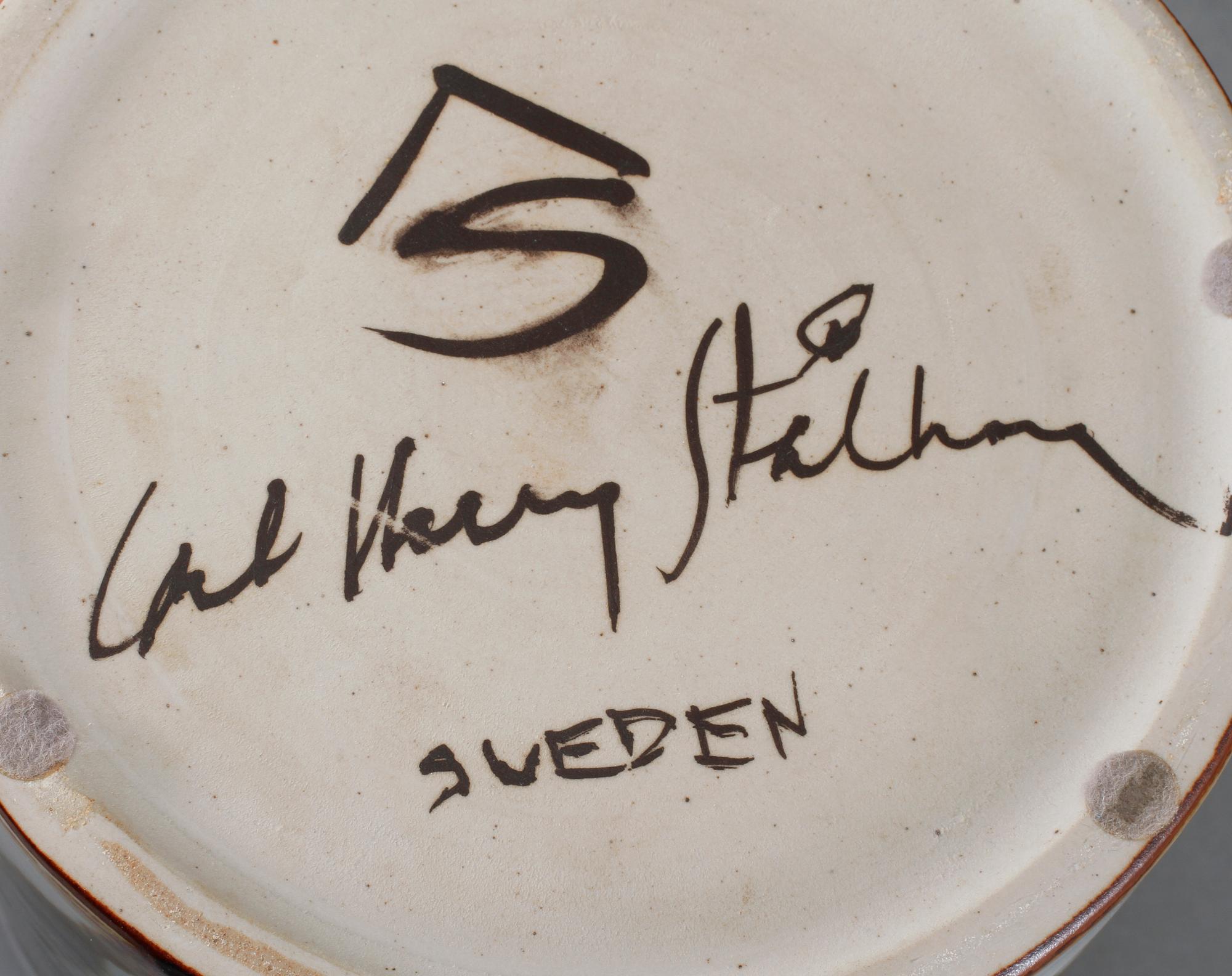 VAS, stengods, Carl Harry Stålhane, Designhuset, 1900-talets andra hälft.