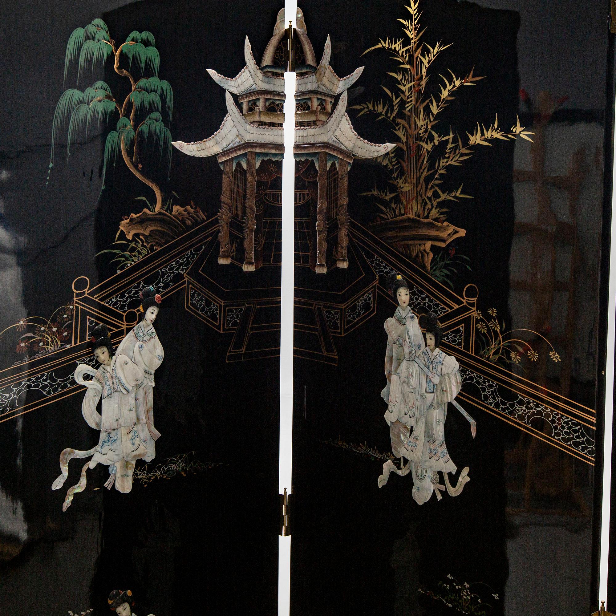 Vikskärm Japan 1900-tal.