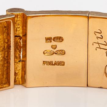 Björn Weckström, Armband "Fantasi", 14K guld. Lapponia 1969.