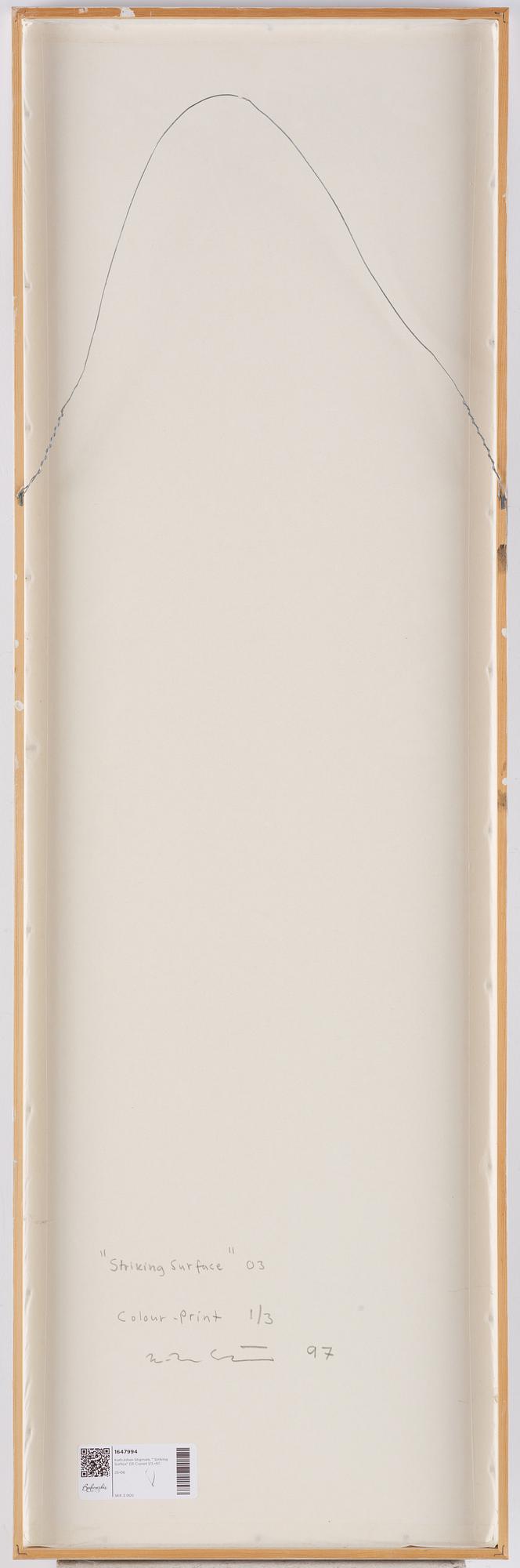 Karl-Johan Stigmark, "Striking Surface" 03.