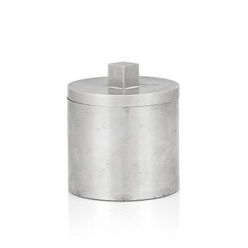 407. Björn Trägårdh, or Nils Fougstedt, a pewter lidded jar, Svenskt Tenn, Stockholm 1930.