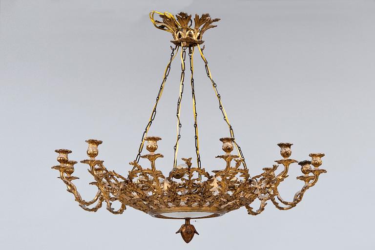 A CHANDELIER.