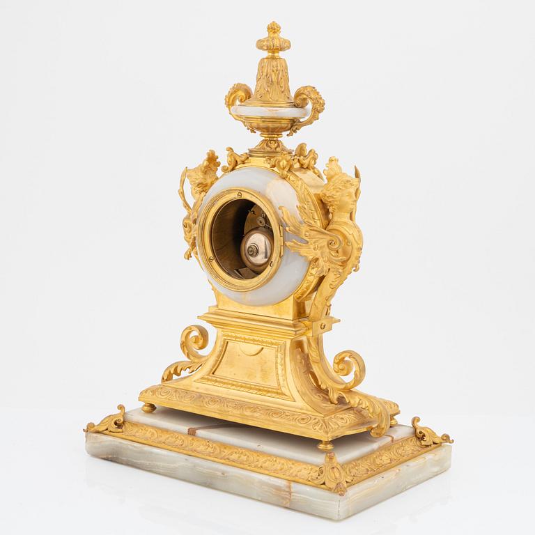 A mantle clock, early 20th Century.