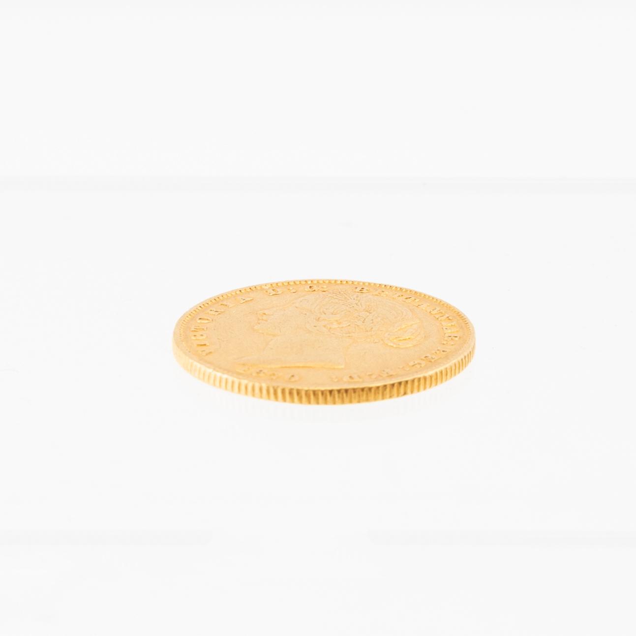 Gold Coin Sovereign 1870 Australia Victoria.