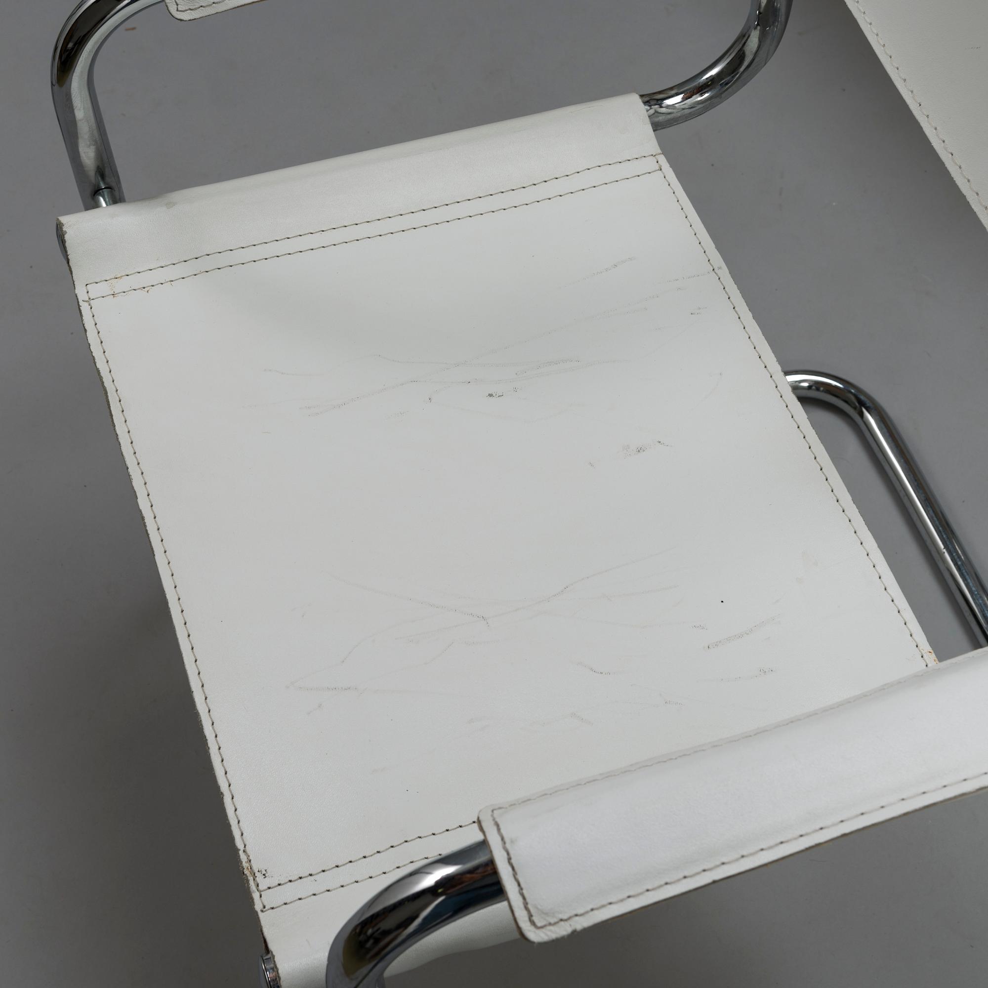 Four Italian armchairs from second half of the 20th century.