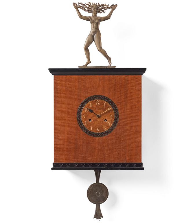David Wretling, a Swedish Grace wall clock, Firma Otto Wretling, Umeå 1927.