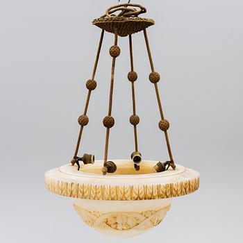 Ceiling lamp, early 20th century.