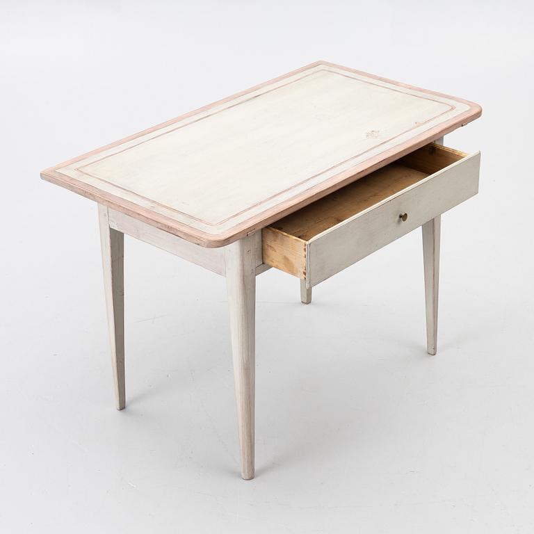 Skrivbord, allmoge, Sverige, 1800-talets andra hälft.