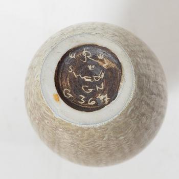 Gunnar Nylund, kanna, vas och skål, stengods, Rörstrand.