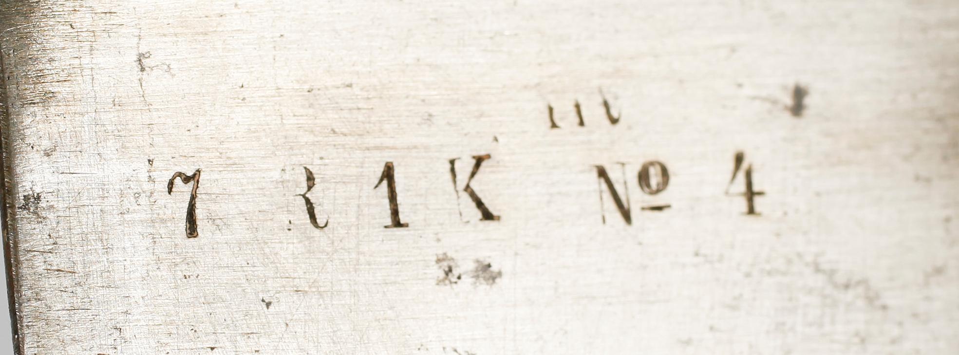 FASKINKNIV, 1800-tal.