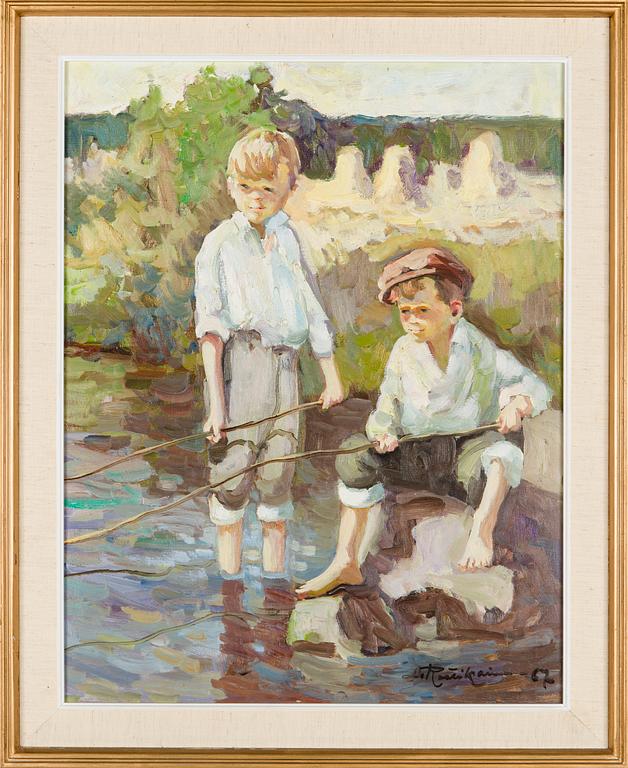 Orvo Raatikainen, Metande pojkar.