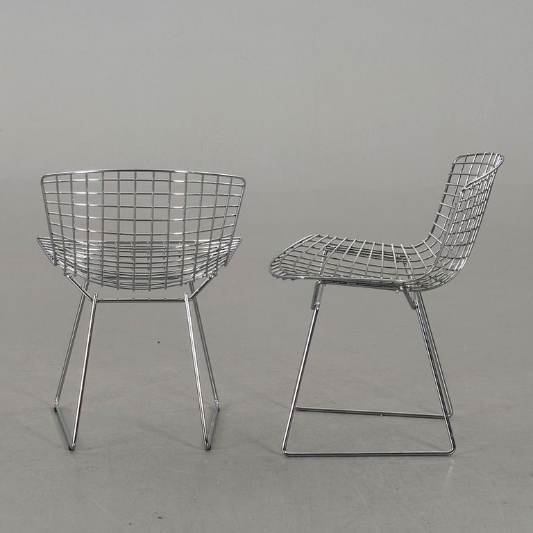 HARRY BERTOIA, stolar, ett par, "Side chair", Knoll.