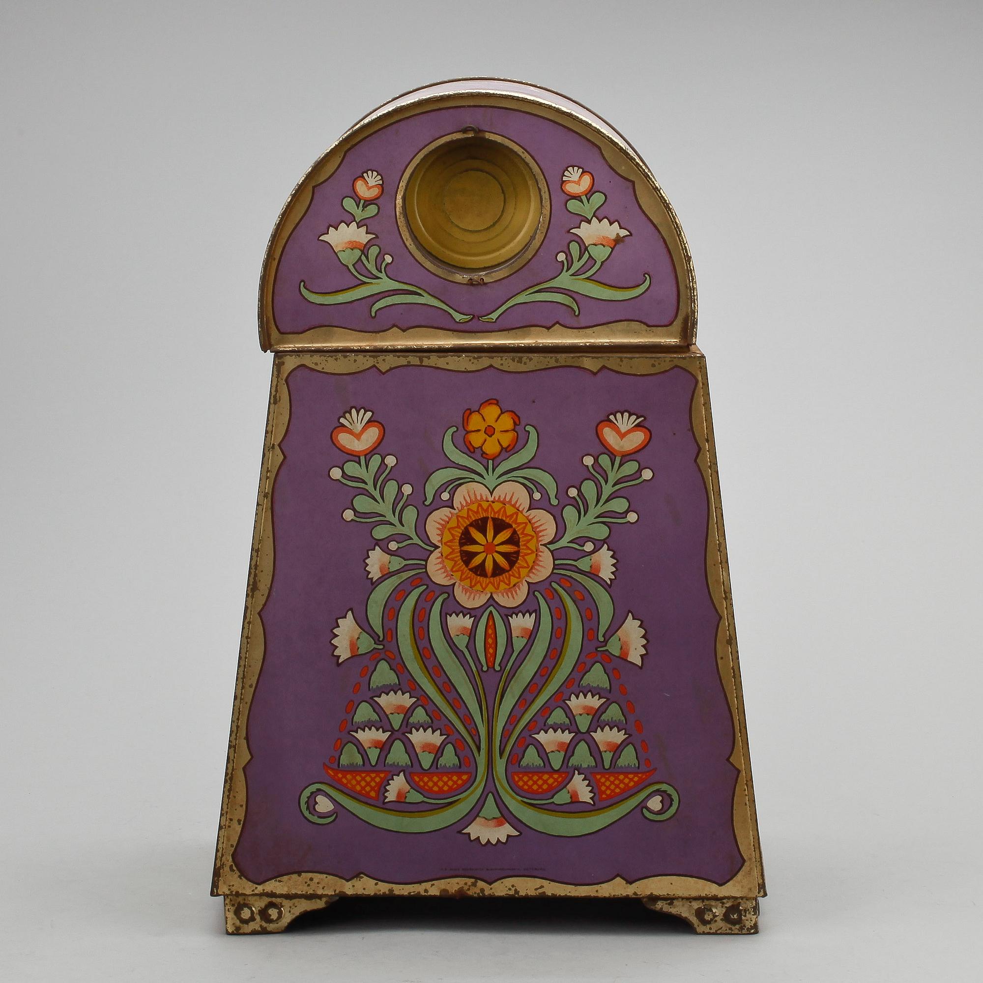 PLÅTBURK. Kanold, 1900-talets första hälft.