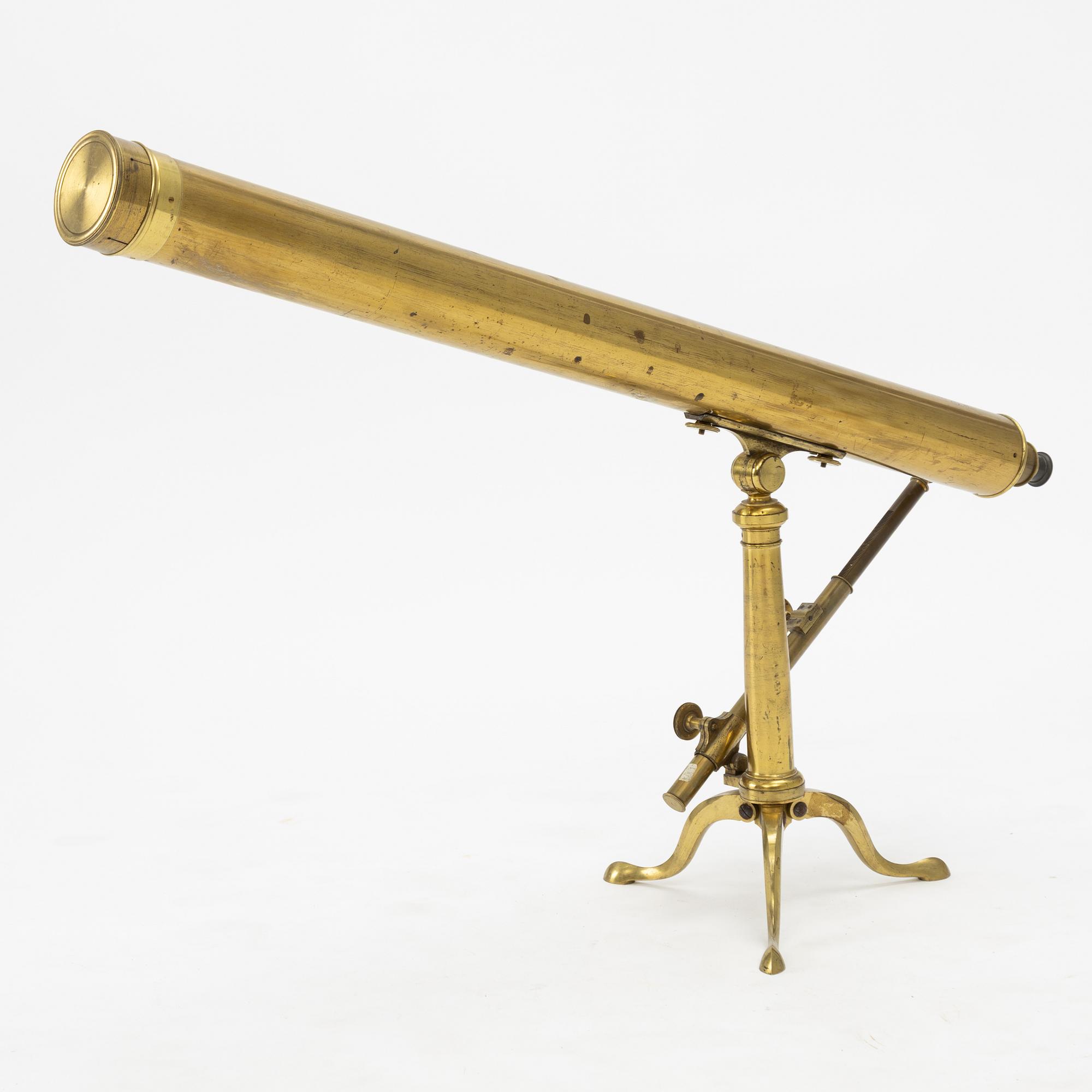 A Telescope, 19th century, William Dixey, London.