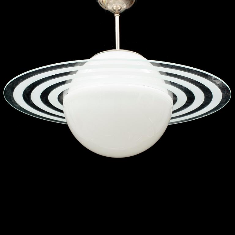 A mid 20th Century ceiling light.