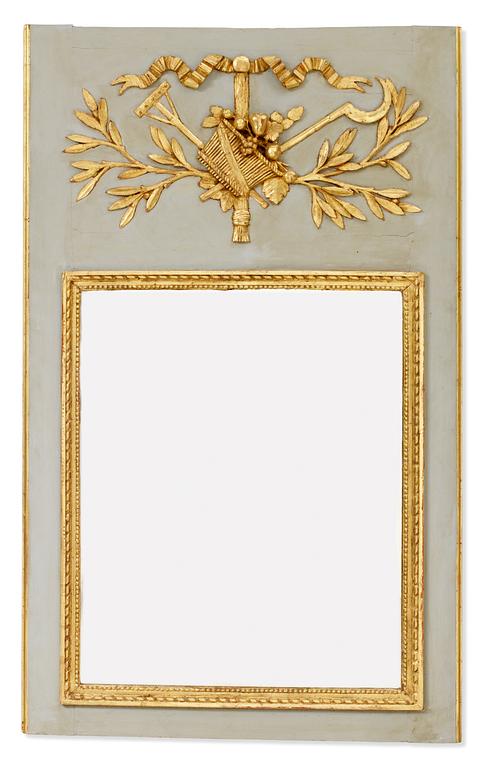 A Louis XVI mirror panel.