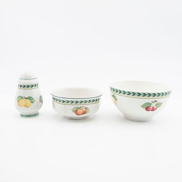 Service, 73 pieces, porcelain, "French Garden Fleurence", Villeroy & Boch, Germany.