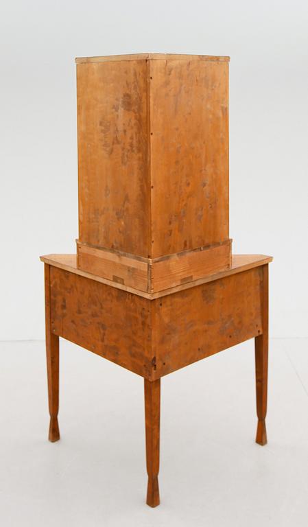 HÖRNSKÅP, art déco, 1930-tal.