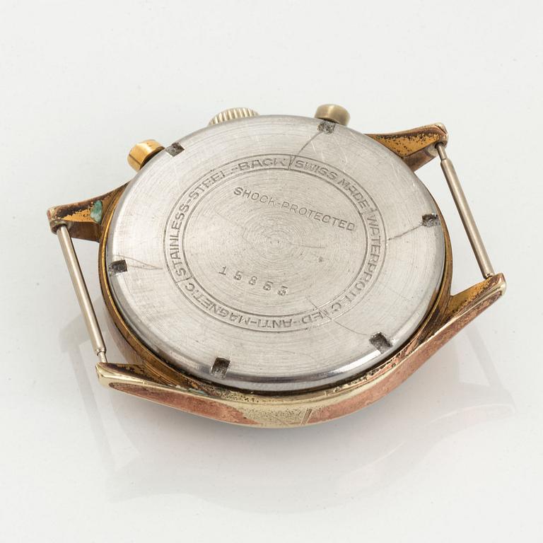 Jardur, armbandsur, kronograf, 37.5 mm.