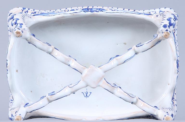 MINIATYRBORD, fajans, Holland, 1900-tal.