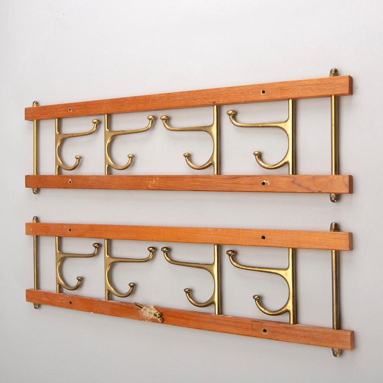 A pair of coat hangers mid 1900s.