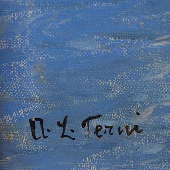 GEORG FISCHHOF, oil on canvas, signed.
