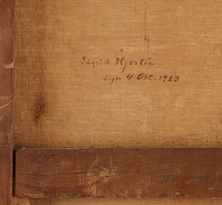 Sigrid Hjertén, "Utsikten från Katarinavägen".