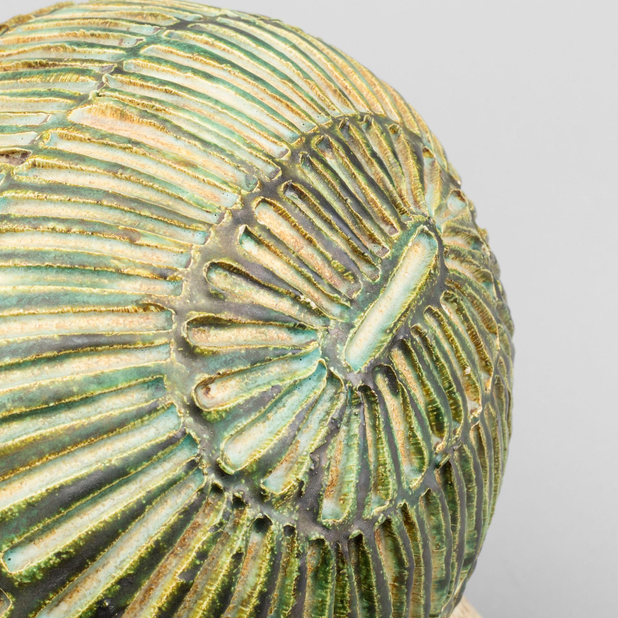 BORDSLAMPA, stengods, Jette Helleröe, Axella.