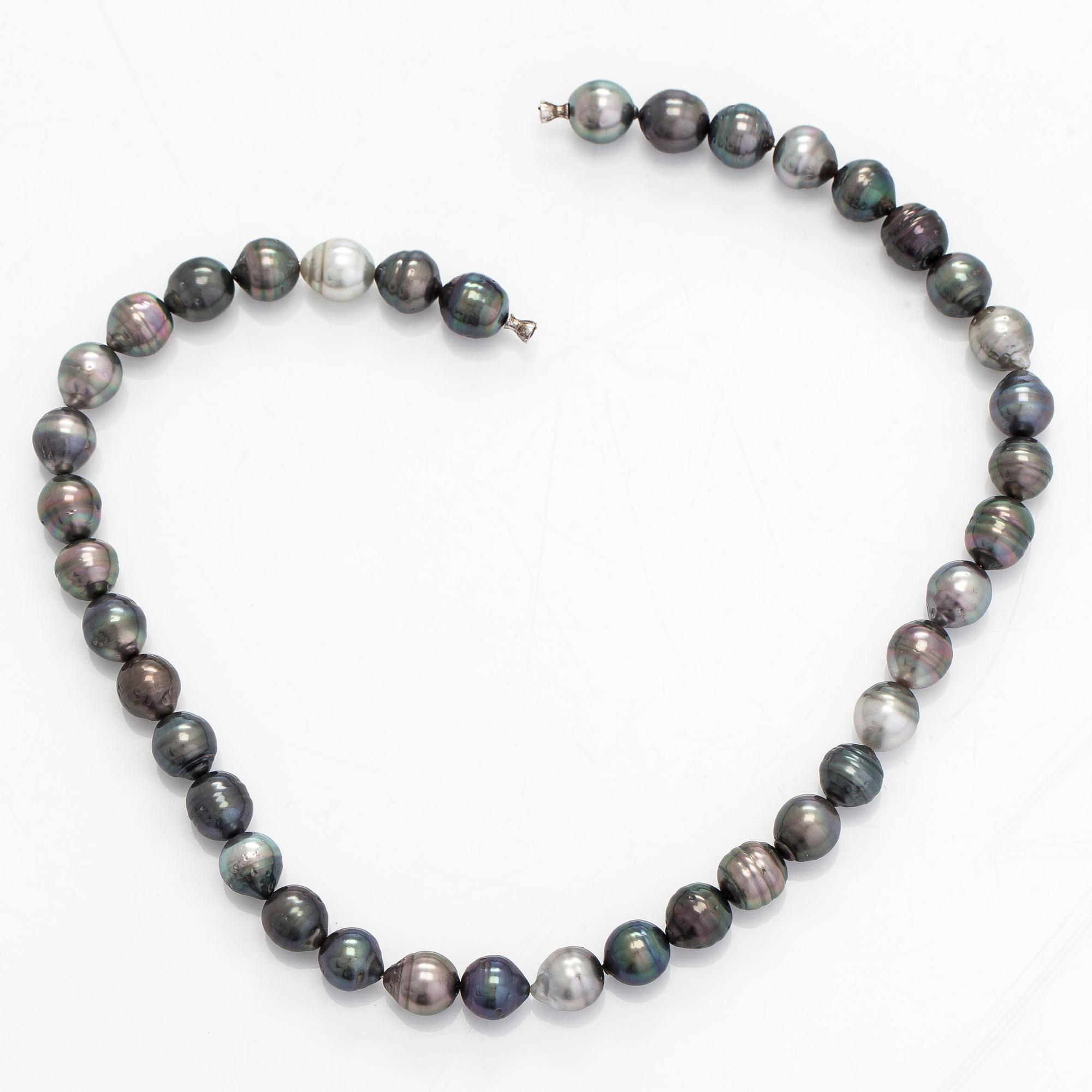 Ole Lynggaard, collier, barockpärlor, utan lås, Danmark.