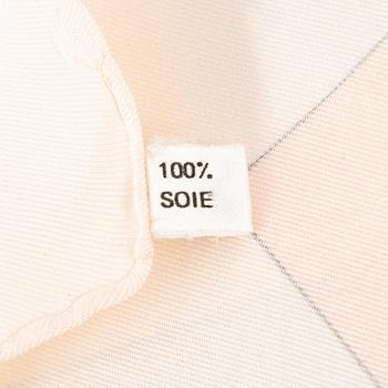Hermès, a 'Perspective' twill silk scarf.