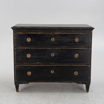 A chest of drawers, 19th Century.