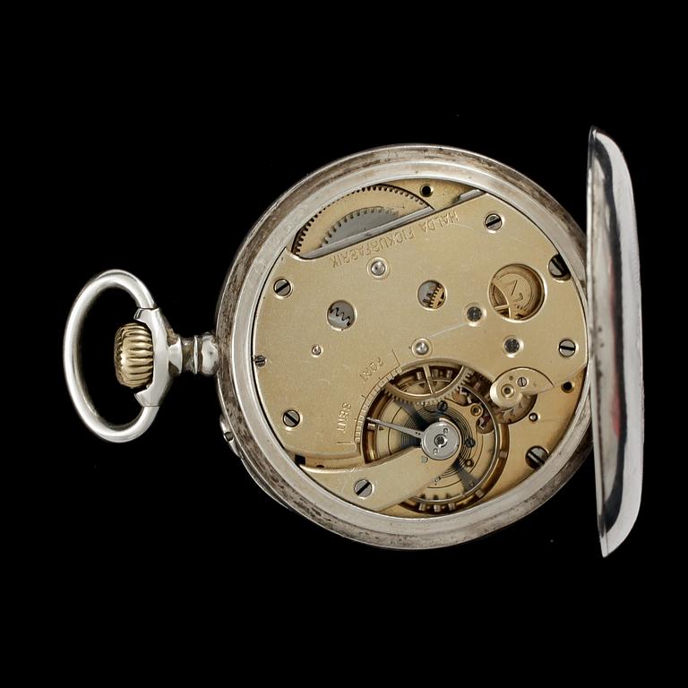 FICKUR, silver, Halda, 1900.