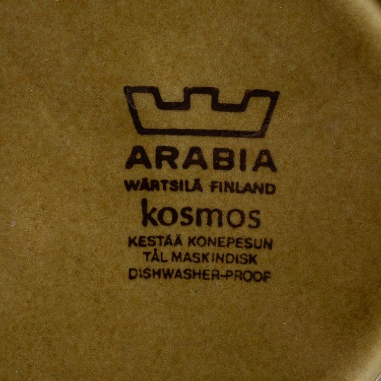 A stoneware dinner service, 62 pcs,  "Cosmos" by Gunnel Olin-Grönqvist for Arabia.