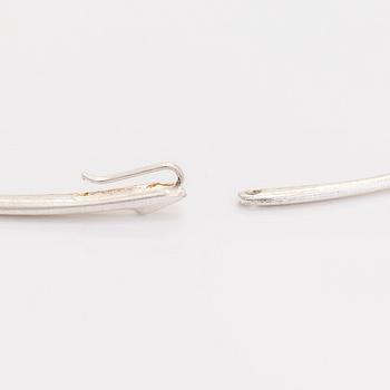Zoltan Popovits, a sterling silver 'Arcturus' necklace for Lapponia, 1989.