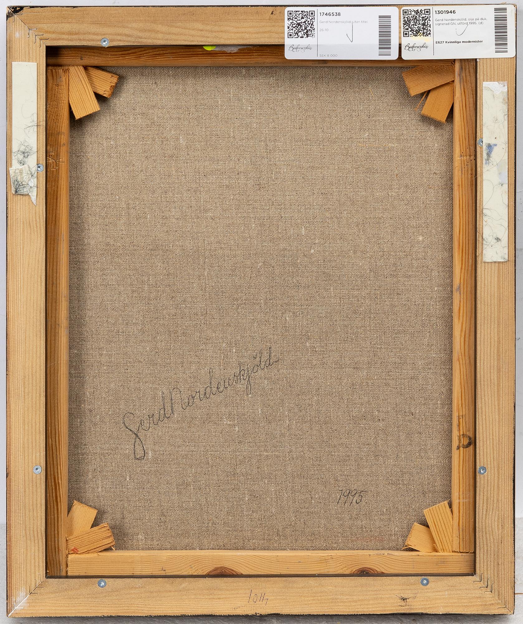 Gerd Nordenskjöld, Untitled.