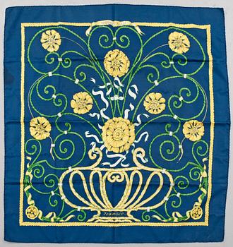 Hermès · SCARF, "Jouvence", efter design av Leïla Menchari, Hermés, 1968.