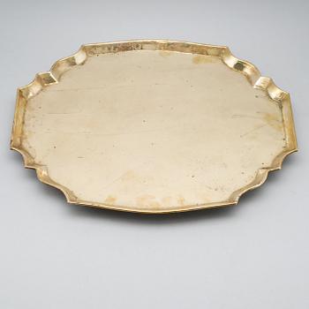 BRICKA, mässing, 1800-tal.
